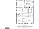 Second floor plan boasting a primary bedroom, additional bedrooms, walk-in closets, and a convenient laundry room at 10140 Grandview Sq, Duluth, GA 30097