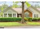 A single story home with a well manicured hedge row and brick and siding front details at 3746 Vineyards Lake Nw Cir # U6, Kennesaw, GA 30144