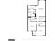 Second level floor plan, featuring bedrooms, bathrooms, and closet spaces at 881 Whittington Sw Pkwy, Marietta, GA 30060
