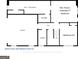 Bottom floor plan featuring a garage, laundry, rec room, and potential 5th bedroom at 1484 Stephens Pond Vw, Loganville, GA 30052