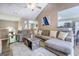 Spacious living room features vaulted ceilings, plush seating, and an inviting open-concept design at 1484 Stephens Pond Vw, Loganville, GA 30052