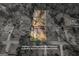 Aerial view highlighting property lines and surrounding landscape, demonstrating the lot's spaciousness at 55 Helen Ln, Stockbridge, GA 30281