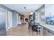 Open-concept kitchen and living room with lots of natural light at 1917 Lake Ridge Ct, Jonesboro, GA 30236