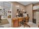 Comfortable home office featuring a wooden desk, chair, and ample storage, great for productivity at 120 Masters N Dr, Peachtree City, GA 30269