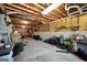 Unfinished basement offers potential for customization and ample storage space at 175 Laney Ct, Mcdonough, GA 30252