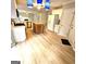 Charming kitchen with a wooden island, stainless steel appliances, and wood floors at 1008 Stonekirk Trce, Lawrenceville, GA 30043