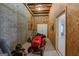 Unfinished basement with exposed mechanics and walkout access at 340 Antebellum Way, Fayetteville, GA 30215