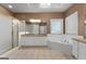 Primary bathroom with soaking tub, granite counters, double vanity and large glass enclosed shower at 340 Antebellum Way, Fayetteville, GA 30215