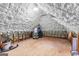 Spacious attic, featuring spray foam insulation, offers potential for storage or conversion into living space at 248 Montrose Dr, Mcdonough, GA 30253
