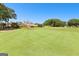 Expansive view of manicured green golf course with grand clubhouse in the background at 248 Montrose Dr, Mcdonough, GA 30253