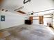 Interior view of the garage showing the open space at 1753 Brenda Dr, Jonesboro, GA 30236