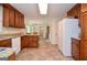 Updated kitchen with granite countertops, plenty of storage, and open layout at 830 Montego Sw Way, Lilburn, GA 30047