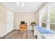 Inviting office featuring natural lighting, a ceiling fan, and neutral walls at 701 Mask Rd, Brooks, GA 30205