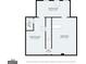 Basement floor plan with exercise room, game room, bathroom and sitting room at 4186 Highway 138 Sw, Stockbridge, GA 30281