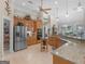 Well-equipped kitchen with granite countertops, stainless steel appliances, and ample cabinet space for storage at 1103 Wilder Ct, Mcdonough, GA 30252