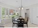 Bright dining area with a round table and view of the backyard through large windows at 1291 Interlaken Pass, Jonesboro, GA 30238