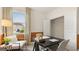 Comfortable study with a view of the outdoors and featuring stylish decor and a neutral color palette at 1813 Quaker St, Hampton, GA 30228