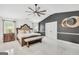 Bright bedroom showcasing modern neutral design and white flooring at 3709 Royer Ln # 23, Hampton, GA 30228