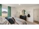 Bright bedroom featuring a dinosaur wall design and ample natural light from the window at 1808 Quaker St, Hampton, GA 30228