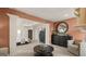 Spacious main bedroom offering a view to the ensuite bath, ample storage, and great natural light at 1808 Quaker St, Hampton, GA 30228