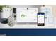 Smart home technology showcasing security features, thermostat control, and integrated device management at 604 Whitman Ln # 27, Stockbridge, GA 30281
