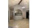 Open floor plan with tile flooring and a built-in fish tank feature at 3255 Flat Shoals Sw Rd, Conyers, GA 30094