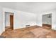 Empty living room with hardwood floors and potential at 2531 Hood Nw Ave, Atlanta, GA 30318