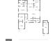 Floor plan renderings showing first and second floor with dimensions and layouts at 1716 Anniston Dr, Mcdonough, GA 30253