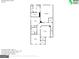 First floor layout featuring bedrooms, bath, closets, primary bedroom and laundry at 749 Rolling Downs Dr, Loganville, GA 30052