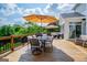 The outdoor deck includes a dining area, grill, seating, and is perfect for entertaining guests at 1745 Stripling Chapel Rd, Carrollton, GA 30116
