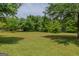 Open grassy area surrounded by mature trees, providing a natural setting at 1170 Peeksville Rd, Locust Grove, GA 30248