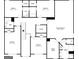 Second floor plan featuring bedrooms, bathrooms, laundry room, and walk-in closet at 4140 Butternut Pl, South Fulton, GA 30349