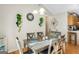 Cozy dining room featuring a grey dining set and decor at 351 Autumn Lake Dr, Mcdonough, GA 30253