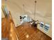 Bright living room boasts hardwood floors, high ceilings, ceiling fans and natural light at 1040 Rock Creek Rd, Social Circle, GA 30025