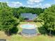 Estate home with in-ground pool, pool house, and spacious, fenced backyard at 1040 Rock Creek Rd, Social Circle, GA 30025