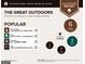 Report highlighting nearby outdoor activities, including golf courses, parks, and lakes with distances in miles at 253 Whistle Way, Locust Grove, GA 30248