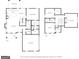 Detailed floor plan featuring a spacious layout, including a great room, kitchen, primary bedroom, and two-car garage at 107 Oak Rd, Locust Grove, GA 30248