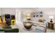 Entertainment basement with a large sectional, arcade games, and decorative wall art at 604 Parnassus Rd # 05, Locust Grove, GA 30248