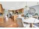 Bright dining room open to kitchen at 70 Lake Charles Xing, Covington, GA 30016