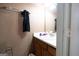 Standard bathroom with oak vanity, white sink, and standard toilet at 3191 Kingswood Gln, Decatur, GA 30034