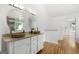 Bright bathroom featuring double sinks and vanity at 150 Rockspray Rdg, Peachtree City, GA 30269