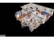 3D home interior showcases multiple rooms, including the kitchen, bedroom, and play area at 75 Grady Smith St, Grantville, GA 30220