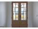 Stunning front doors of a modern farmhouse at 4751 H D Atha Rd, Covington, GA 30014