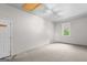 Spacious garage interior with plenty of room for storage at 205 N Strathmore Dr, Sharpsburg, GA 30277