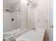 This bathroom features a vanity and a large mirror showing the bath and toilet at 140 Joshua St, Palmetto, GA 30268