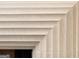 Close up of fireplace with carved stone and mantel at 490 Mount Paran Rd, Atlanta, GA 30327