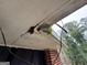 A view of a damaged soffit at 2234 Glendale Dr, Decatur, GA 30032