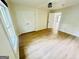 Bedroom with large closet and beautiful wood flooring at 2502 Barge Rd Sw, Atlanta, GA 30331