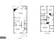 Detailed floor plan showcasing the layout of the home, including room dimensions and features at 6206 Flat Trace, South Fulton, GA 30291