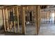 Unfinished basement features electrical panel and ductwork at 8828 Patricia Rose, Douglasville, GA 30134